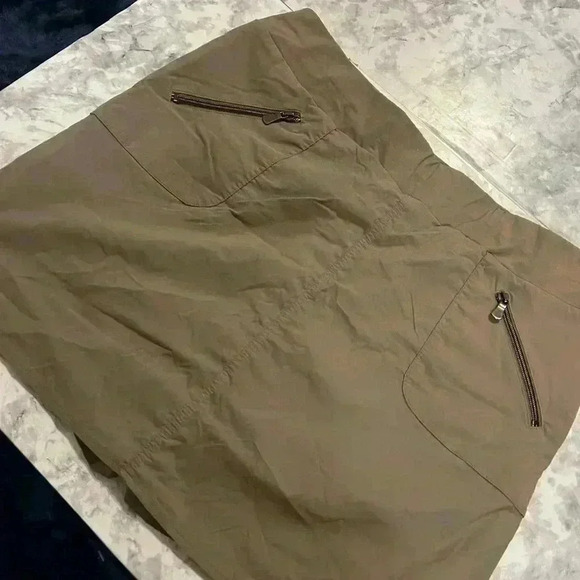 Women’s Anatomie Made in Italy Tan Golf Skirt Skort Size XL - Picture 7 of 7